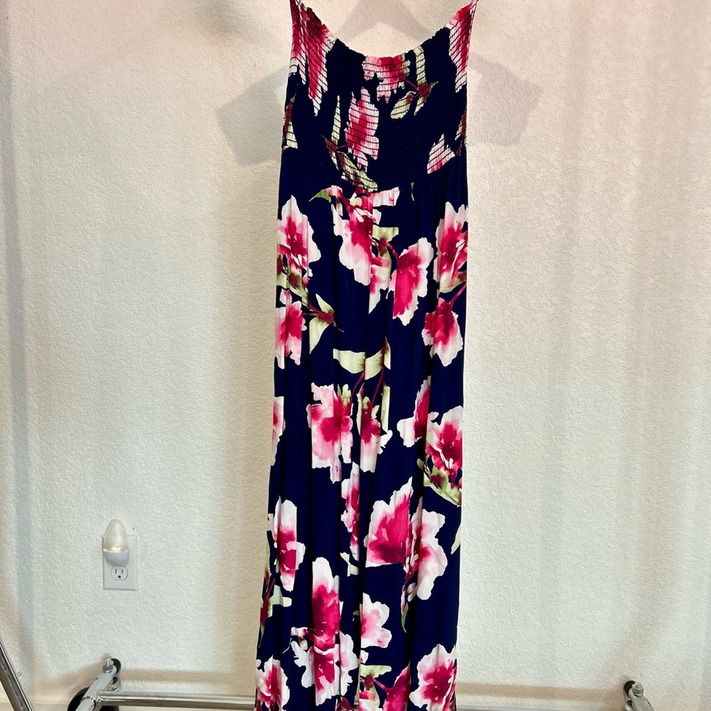 CLEARANCE! Vibrant Flowy Floral Jumpsuit